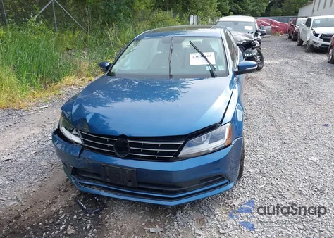 2018 Volkswagen Jetta 1.4T Se/1.4T Wolfsburg Edition из США, поврежденный, VIN 3VWDB7AJ1JM255957